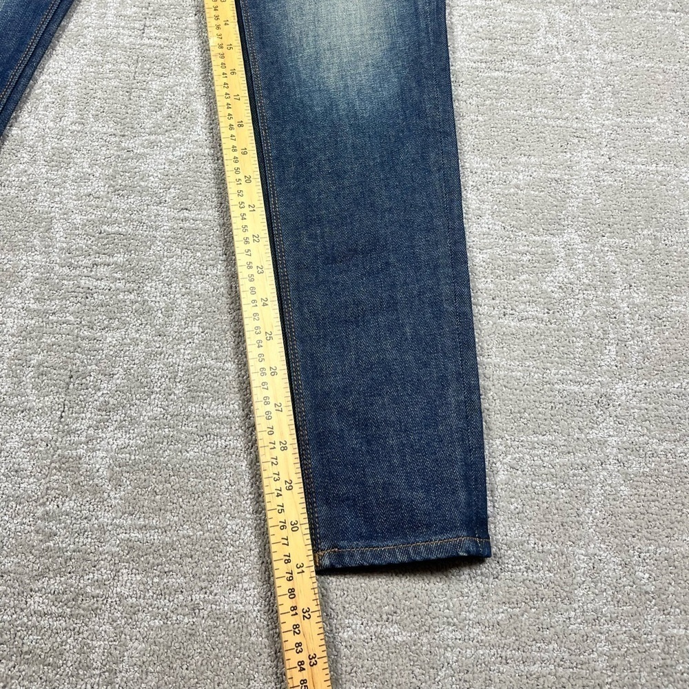 Cult Of Individuality Zen Mid Rise Skinny Blue Jean Womens Size 27 - Picture 7 of 8